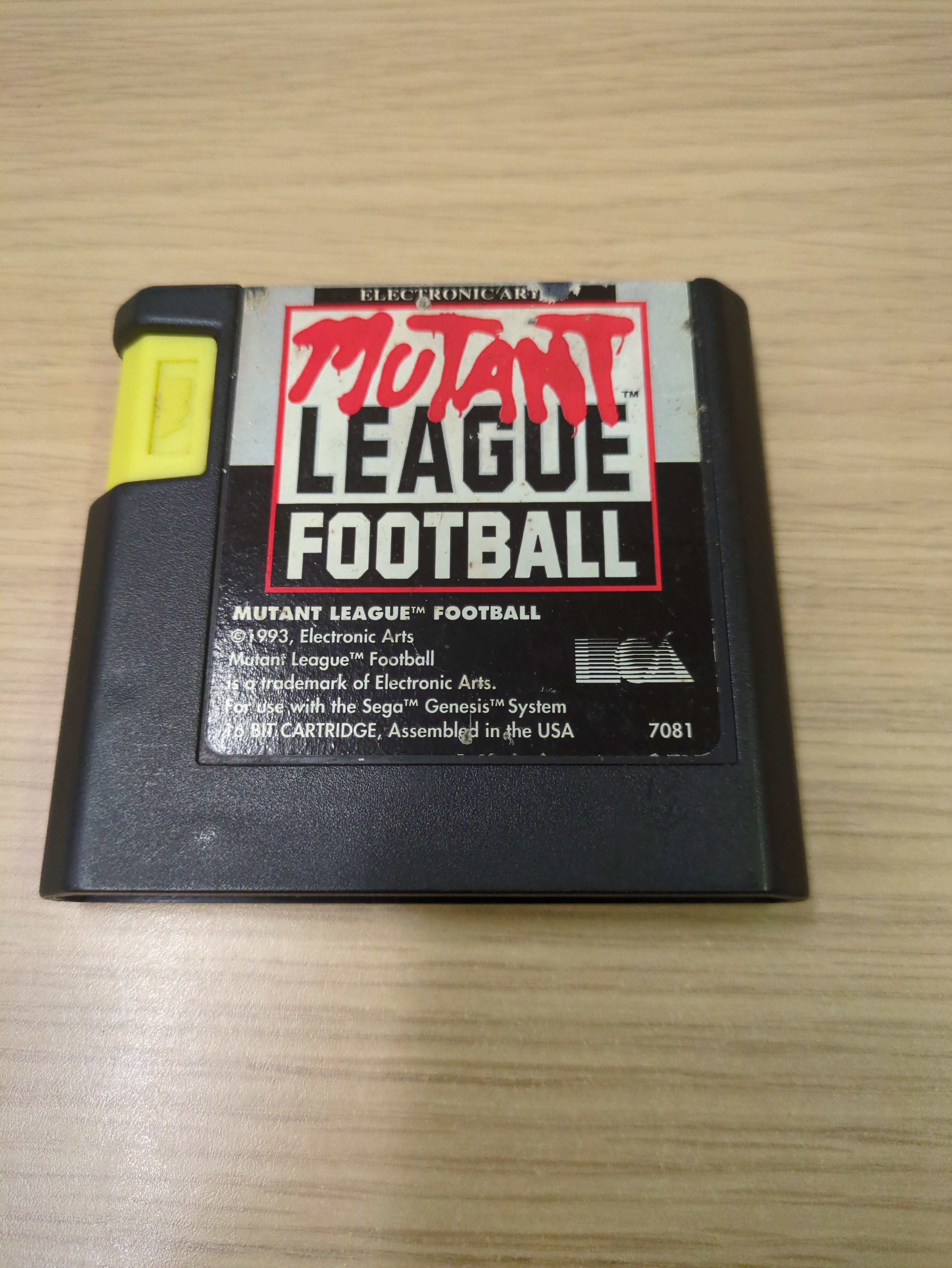 Mutant League Football Sega Mega Drive game Cart Only Mutant League Football Sega Mega Drive game Cart Only